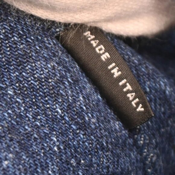 Prada Blue Denim Canapa Tote Handbag - Picture 9 of 11